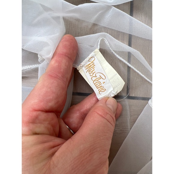 Vintage 1960s Miss Elaine romantic lingerie robe - Picture 9 of 10